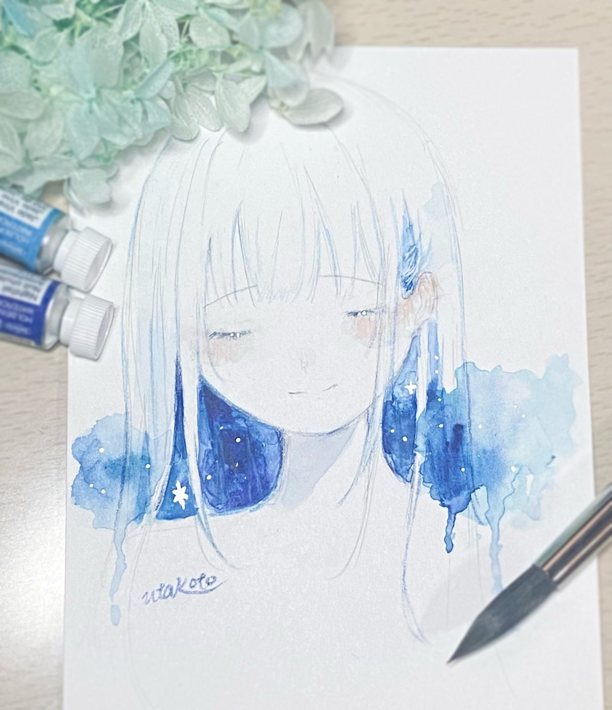 はじめましての青たち